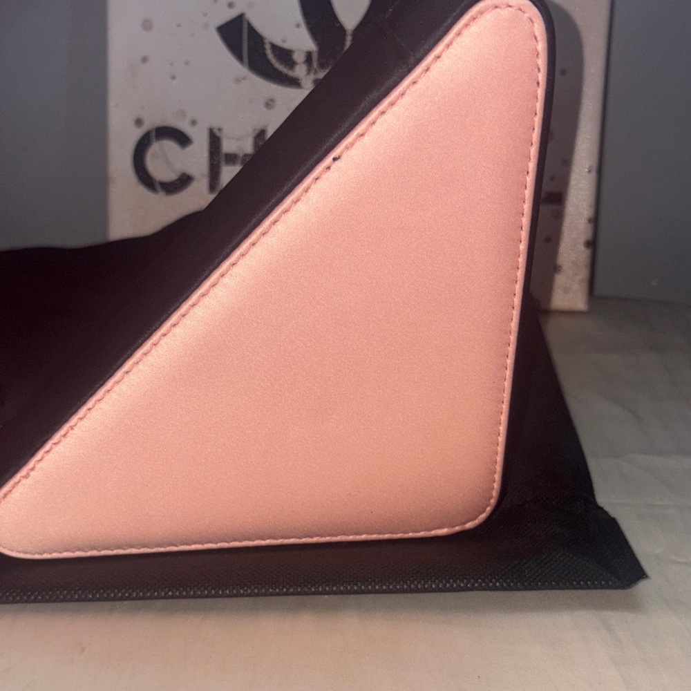 Prada Blush Pink Triangular Pouch - Picture 4 of 5